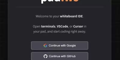 Pad.ws – 集合 IDE 的線上白板工具 ,提升開發效率 Pad.ws – 集合 IDE 的線上白板工具 ,提升開發效率