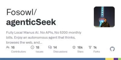 AgenticSeek:本地化的AI Agent智慧助理,提升工作效率與資料安全 AgenticSeek:本地化的AI Agent智慧助理,提升工作效率與資料安全