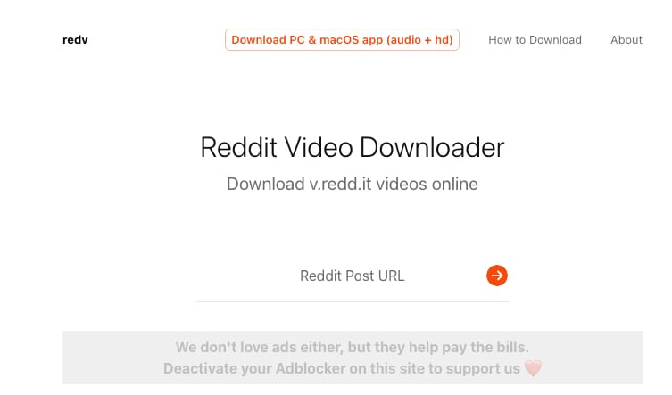 redv - Reddit 视频下载工具
