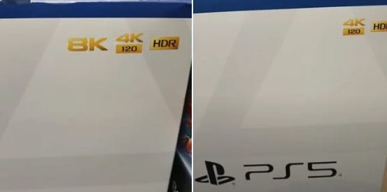 標題: 索尼悄悄取消 PS5 包裝盒上的 8K 標識