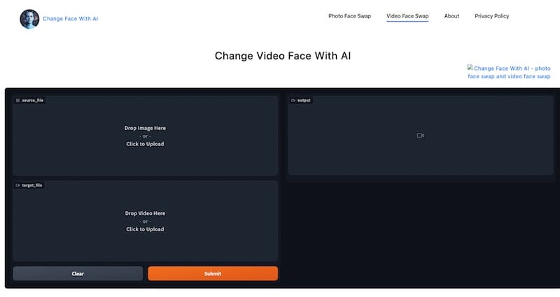 Change Face With AI - 線上 AI 換臉工具