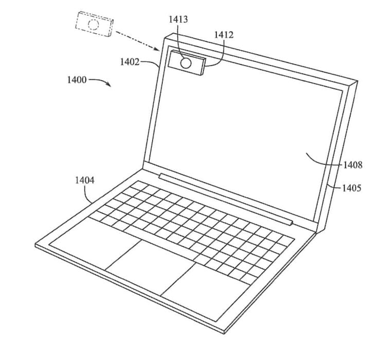 蘋果為 MacBook 研發新型可拆卸鏡頭設計