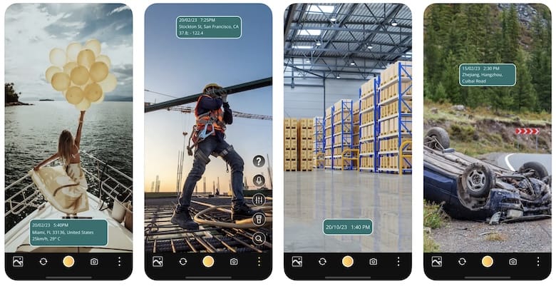 Timestamp Cam - 在 iPhone/iPad 上為照片影片新增日期、GPS 標註