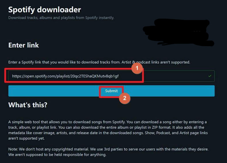 Spotify downloader - Spotify 音樂下載線上工具