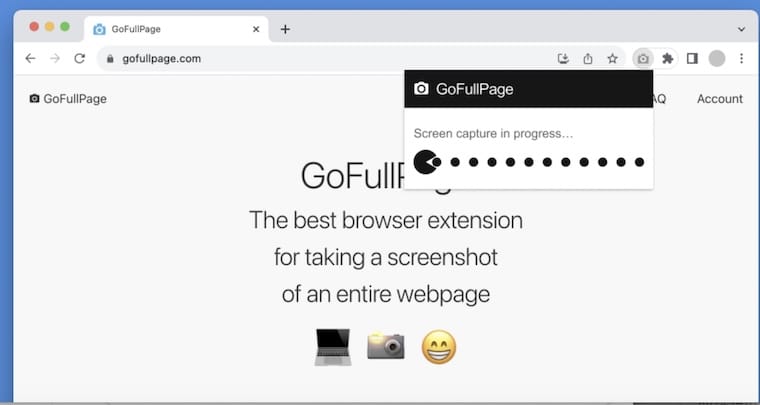 GoFullPage - 長網頁整頁截圖工具 (支援 Chrome/Edge)