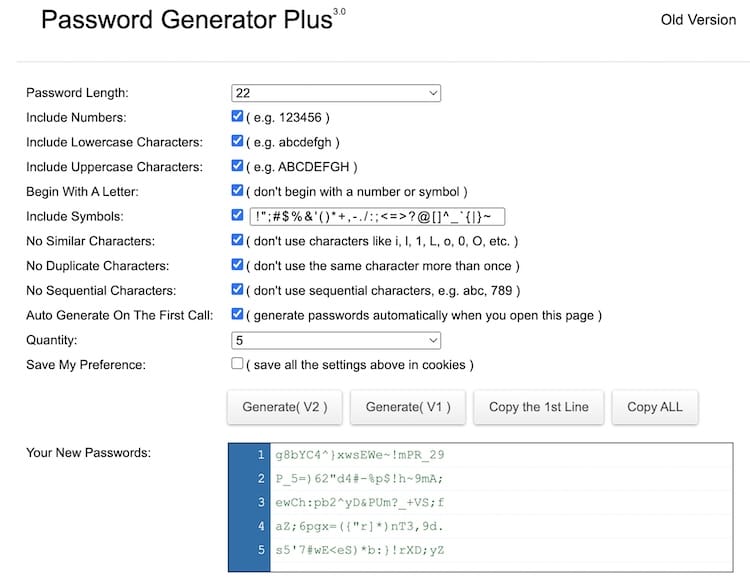 Password Generator Plus - 線上密碼生成器 (含教學)