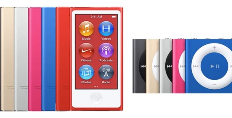 蘋果正式將 iPod nano 和 Shuffle 列為淘汰產品，象徵一個時代的結束