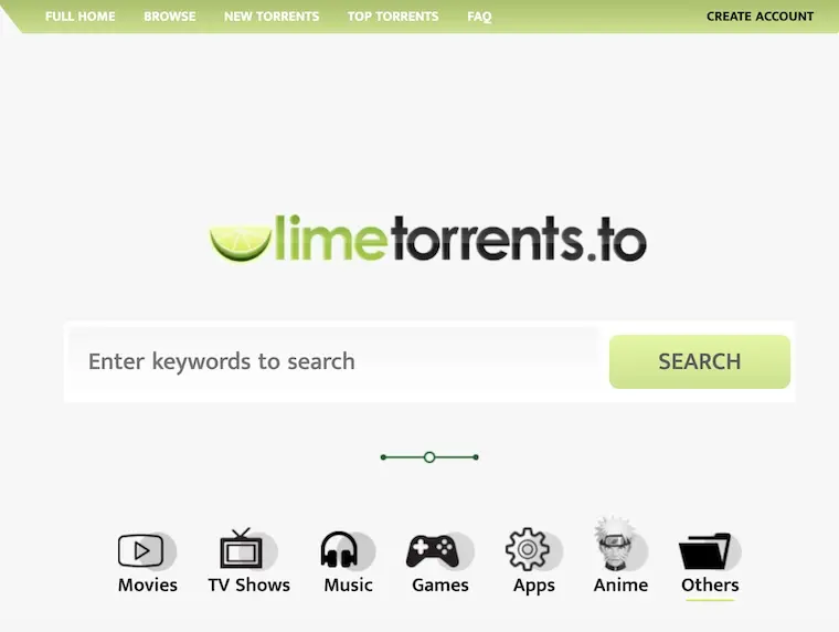 五個 limetorrent 鏡像網站