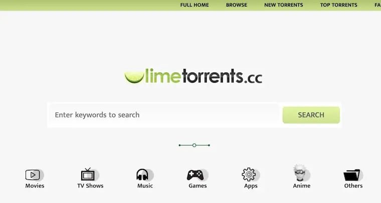 五個 limetorrent 鏡像網站