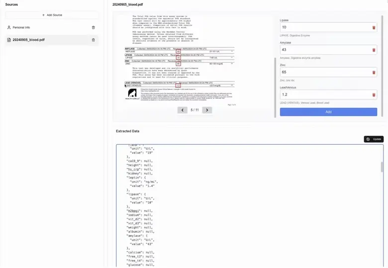 OpenHealth - 基於 AI 健康數據管理工具