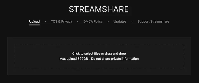 STREAMSHARE:無限速傳輸大型檔案網盤,實現便捷的檔案共享 STREAMSHARE:無限速傳輸大型檔案網盤,實現便捷的檔案共享